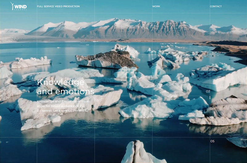 Wind Channel | Web Design Clip [W] 海外のWebデザインクリップ集