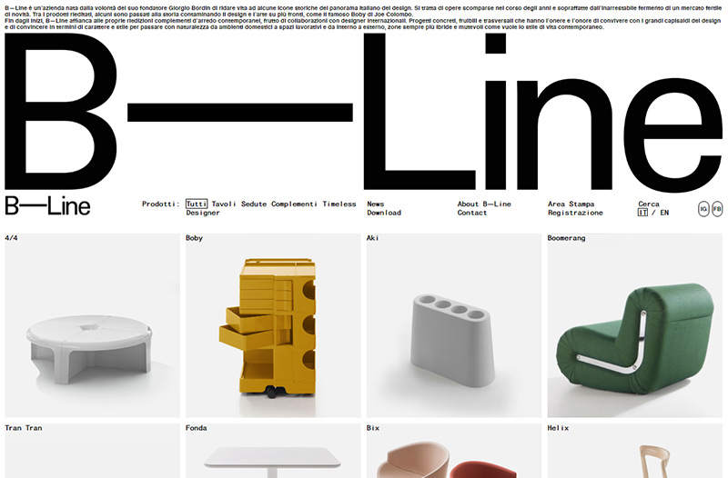 B—Line | Web Design Clip [W] 海外のWebデザインクリップ集