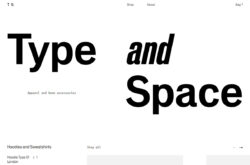 Type and Space.
