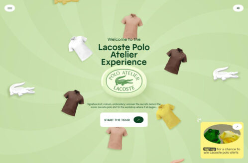 The Lacoste Polo Atelier Experience